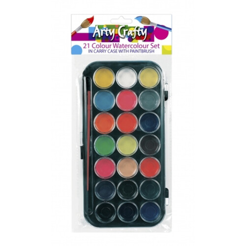 Assorted Watercolour Paints Set