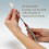 Soladey Ionic Toothbrush Replacement Brush Heads Refill 4 Count -4 Row Soft Bristle 4