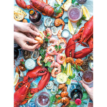 RoseArt - Dennis Prescott - Summer Vibe Seafood - Legpuzzel van 1000 stukjes voor volwassenen