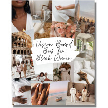 Libro Vision Board per donne nere - Oltre 800 materiali per Vision Board: Immagini e citazioni per Vision Board, kit per Vision Board, riviste pe