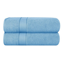 GLAMBURG 700 GSM Premium Cotton 2-pak, duzy, bardzo duzy zestaw poscieli kapielowej - 100% bawelny czesanej - 2 przescieradla 35x70 - Luksusowa j