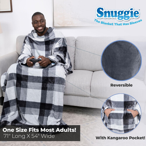 Snuggie Αποστειρωμένο - Το Πρωτότυπο Φορετό Κουβέρτα που Είδατε στην TV 1