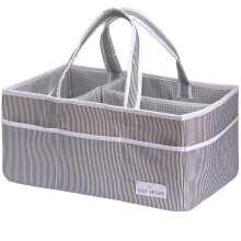 Lily Miles Baby Luier Caddy Organizer - Babyshowermand voor pasgeboren jongens of meisjes - Must-haves voor de kinderkamer voor nieuwe moeders - Favor