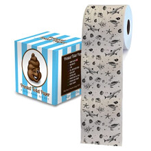 Papel higi   nico de doble capa con estampado Ocean Life, ideal para el ba   o, con un novedoso estampado playero, ideal para decorar el hogar, como
