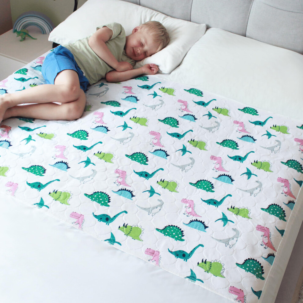 Hygge Sheets Potty Training Pee Pads For Kids Toddlers - 100% Waterproof Non Slip Bed Wetting Pad For Full Size Beds - Washable Reusable Mattress & Hygge Supplies
