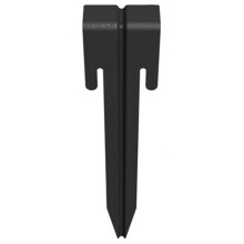 Panacea Products 213693 10.5 in. Black Steel Edging Stake - Pack of 3