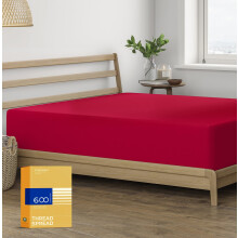 Spread filet 100% bumbac egiptean cu dimensiuni complete doar foaie montata - 600 de firuri de 16 """" buzunar adnc de dimensiuni complete Foaie m