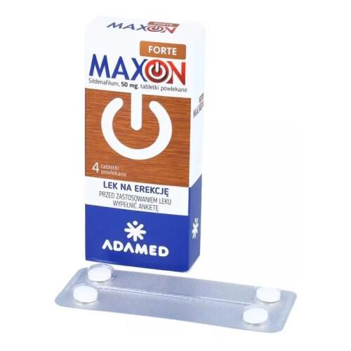Maxon Forte 50 mg 4x tabs Erectile Mensil Erection Inventum MAX 2