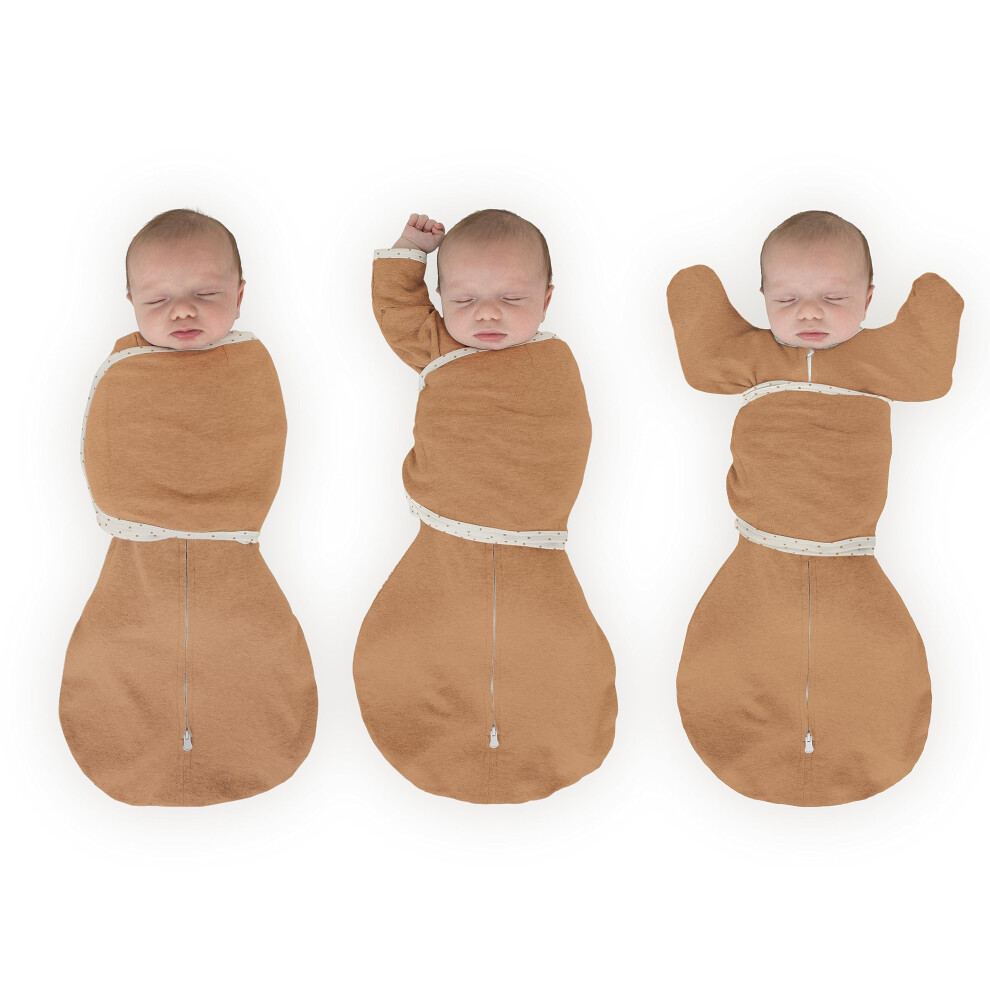 Swaddledesigns 6-Wege-Omni-Wickelsack Fur Neugeborene Mit Wickel- Und Arm-Up-Armeln Und Faustlingsbundchen. Einfacher Wickelubergang. Besserer Sc-image
