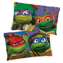 Jay Franco Nickelodeon Teenage Mutant Ninja Turtles 2 Pack Vändbara Örngott - Dubbelsidiga Kuddöverdrag