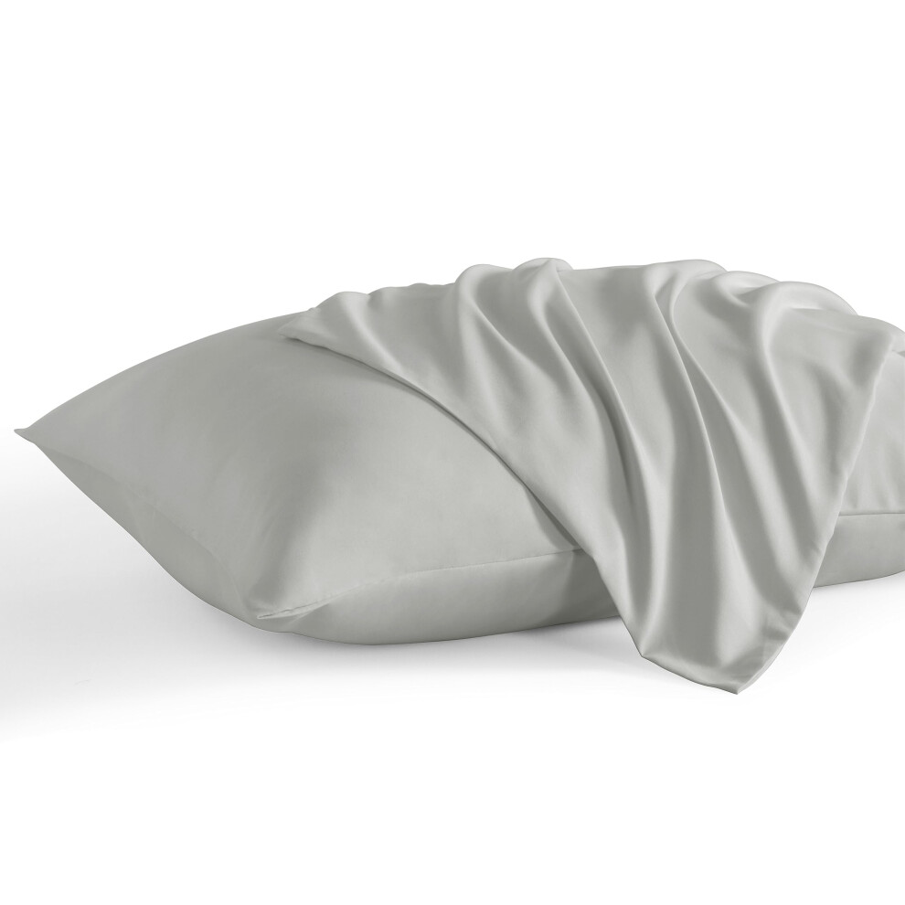 Ntbay - Juego De 2 Fundas De Almohada King (2 Unidades, Microfibra Cepillada, 20 X 40 Pulgadas), Suaves, Resistentes A Las Arrugas, A La Decolora-image