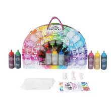 Kit de Tie-Dye Tulip One-Step Arco-Íris, Atividade para Festas Grande, Cores Vibrantes