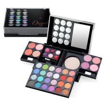Color Nymph All-in-One-Make-up-Paletten-Set, tragbares Reise-Make-up-Set für Mädchen mit 24 Farben, Lidschatten, Gesichtsrouge, Lipgloss, gepresstem