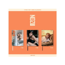 JIHYO TWICE - ZONE (1. Mini Album) CD + Elorendelsi elony + Hajtogatott poszter (3 verzi SET 3 sszehajtott poszter)