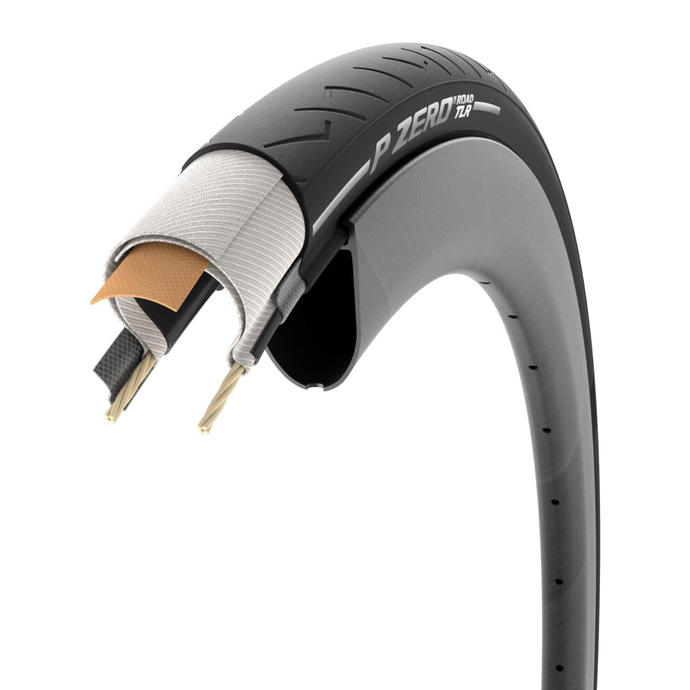 Pirelli P Zero Road Tire - Tubeless Ready Black 700X30