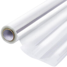 Perkhomy Clear Cellophane Wrap Roll 16 """" x 100 '3 mil tjock cellofan fr presentkorg behandlar Goodie Wrapping Craft Flower Bouquet Plastic (kla