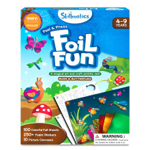 Skillmatics Art & Craft Activity - Foil Fun Bugs & Butterflies No Mess Art For Kids Craft Kit & levererar Diy Creative Activity Gifts For Boys &