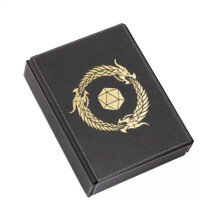 Dragon Shield RPG : Dice Companion - Gris fer - Durable et robuste - Compatible avec les jeux de soci t D&D DND Dungeons and Dragons et les jeux