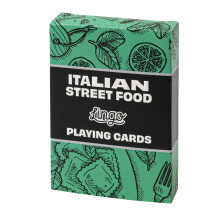Lingo Italienische Street Food Spielkarten | Rezepte & Tipps für italienisches Street Food