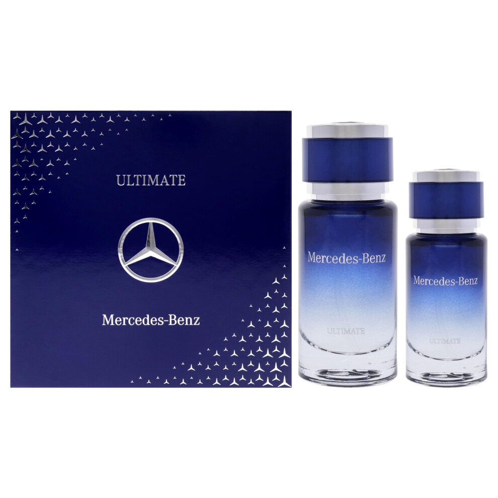 Mercedes-Benz Ultimate for Men - 2 Pc Gift Set 4oz EDP Spray  0.84oz Travel Spray