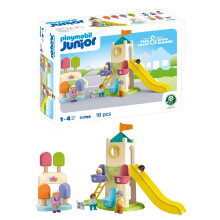 Playmobil Junior: Abenteuerturm mit Eisstand