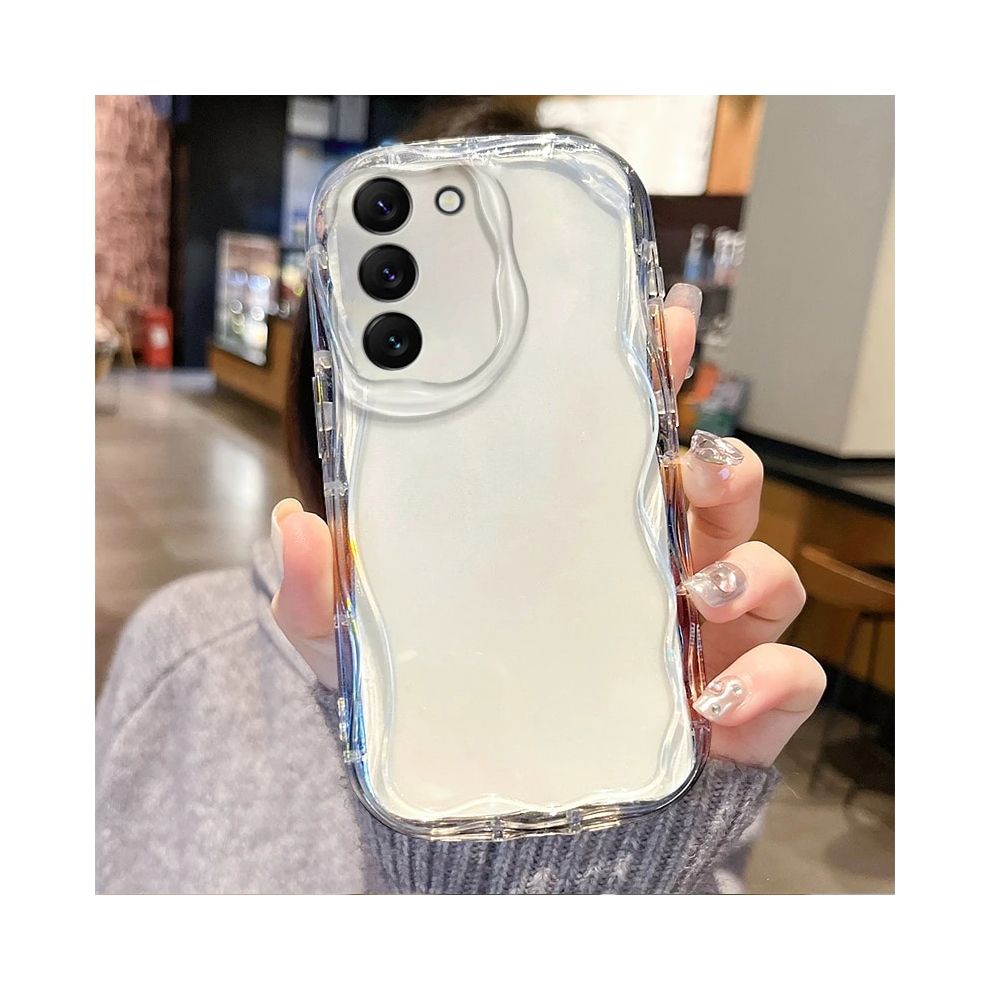 (01 Clear, For Samsung A51 4G) Clear Tpu Wave Soft Case For Samsung A55 A54 5G A 931288449888