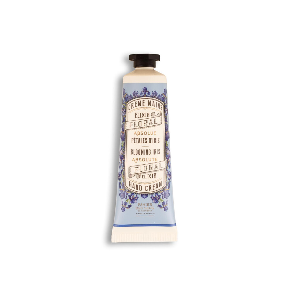 Panier Des Sens Cream - Small Hand For Dry Cracked Hands - Blooming Iris Mini Hand Lotion For Dry Skin - With Shea Butter And Olive Oil - Hand Care 97