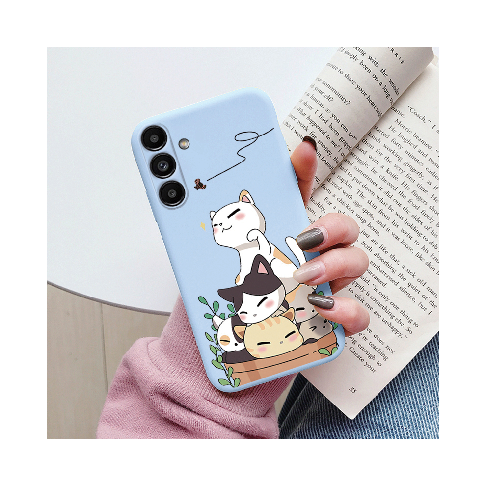 (Kql-Katmao64, Samsung A15 4G) Case For Samsung Galaxy A15 4G 5G Cute Heart Flowe 931288453984