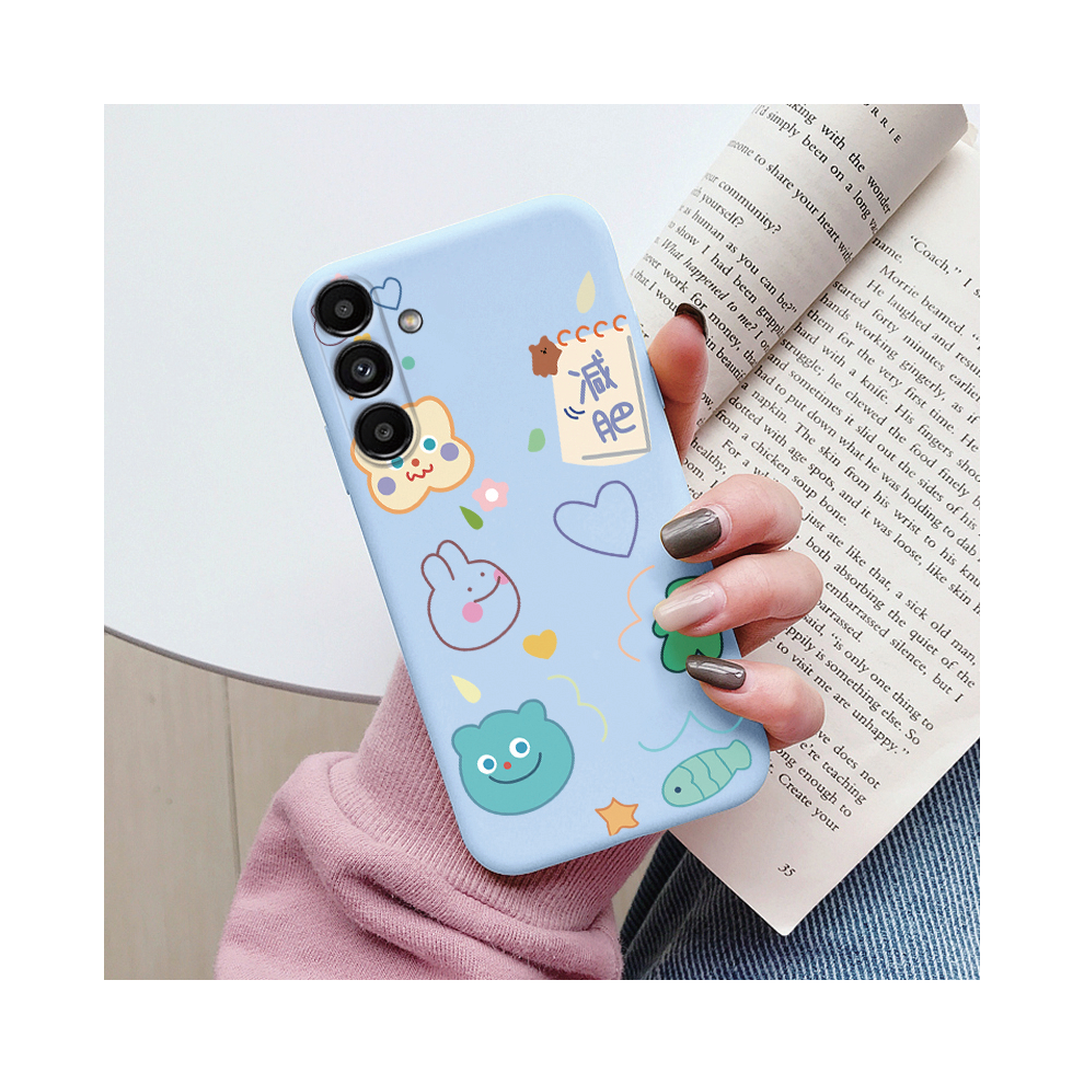 (Kql-Katdw81, Samsung A15 5G) Case For Samsung Galaxy A15 4G 5G Cute Heart Flowe 931288454035