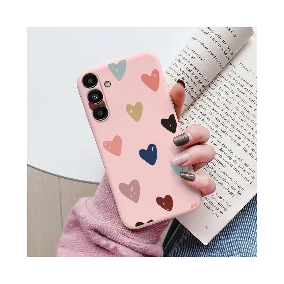 (Kqf-Aixin92, Samsung A15 4G) Case For Samsung Galaxy A15 4G 5G Cute Heart Flowe 931288454103