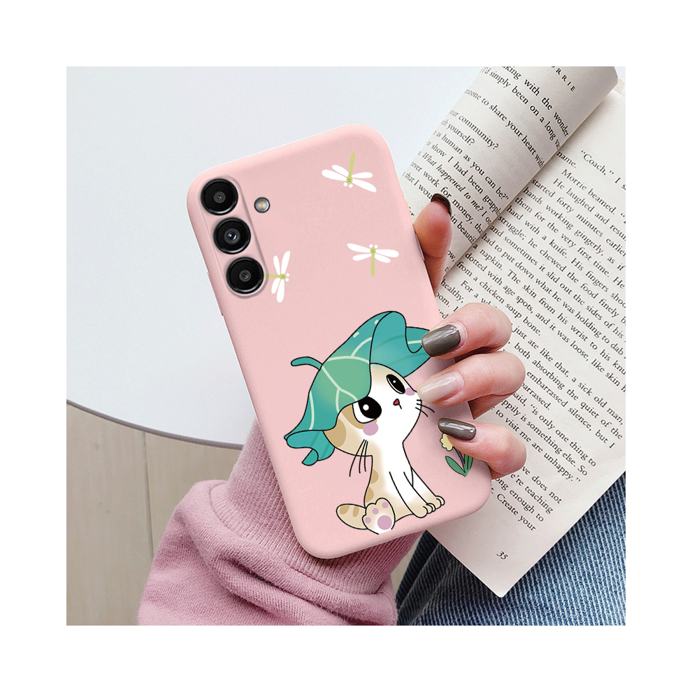(Kqf-Katmao71, Samsung A15 4G) Case For Samsung Galaxy A15 4G 5G Cute Heart Flowe 931288454066