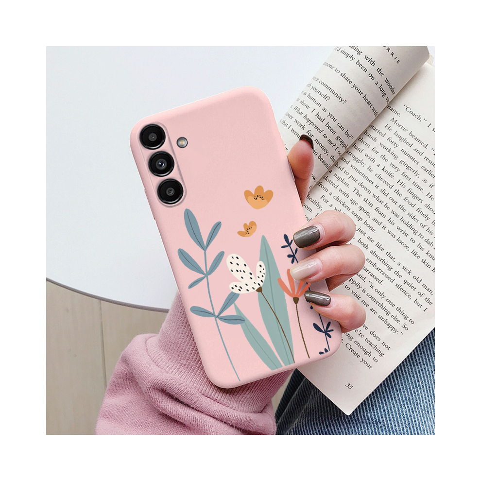 (Kqf-Zwhua176, Samsung A15 4G) Case For Samsung Galaxy A15 4G 5G Cute Heart Flowe 931288454264