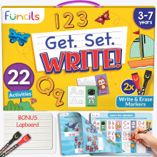 Funcils L?r at skrive til b?rn - P?dagogisk leget?j og spil F?rskole og b?rnehave L?ringsaktiviteter Skrive?velsesbog F?dselsdagsgaver til piger