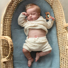 OYESY Reborn Baby Dolls Girls 20 hvelykes, kzzel ksztett moshat Reborn Babies puha vinil test anatmiailag helyes Reborn babval, gy nz ki, mi