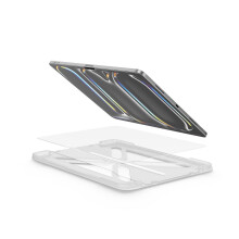 FLOLAB ONETIME NanoArmour Protector de ecran anti-orbire pentru iPad Pro 13 inch M4 2024 Sticla securizata anti-amprenta TruColor Mat Instalare u