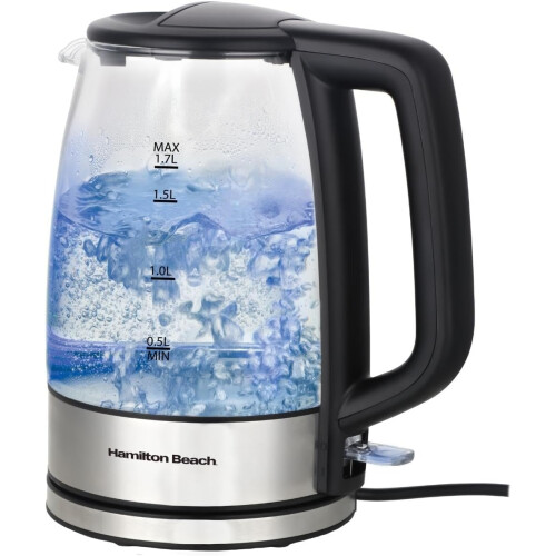 Hamilton Beach Hamilton Beach HB5826G 1.7L Illuminating Glass Kettle 1