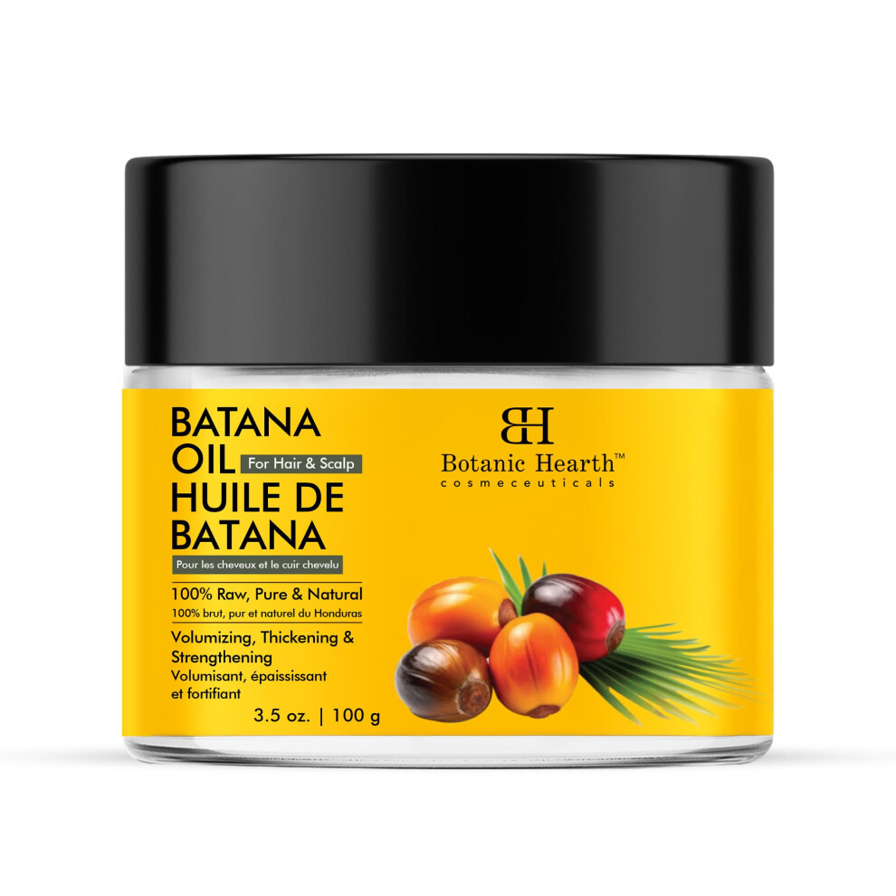 Olio Di Batana Per La Crescita Dei Capelli Burro Di Batana 3.5 Fl Oz Cura Dei Capelli E Della Pelle Profondamente Nutriente E Rivitalizzante-image