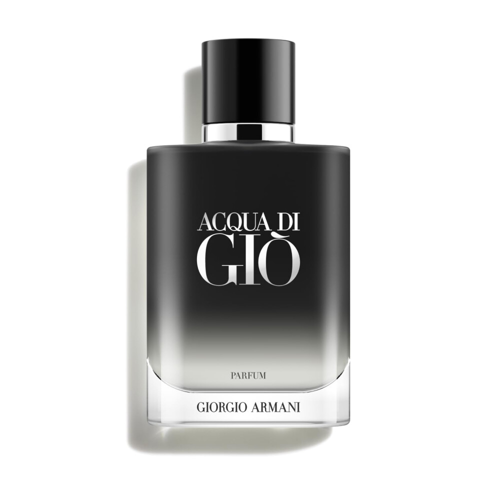 Armani Beauty - Acqua di Gi - Parfum - Cologne for Men - Fresh & Woody Mens Fragrance - Bergamot  Ginger  Marine  Geranium  Rosemary  Clary Sage  Patc
