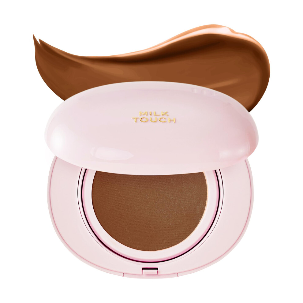 Milktouch Cushion Foundation 24H Flawless Skin Radiant Shine No Oxidation Long-Lasting Non-Creasing 60% Hydrating Skincare Infused Korean Founda