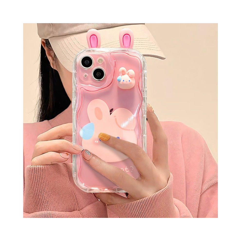 (2, Galaxy A53 5G) Cute 3D Bear Rabbit Case For Samsung Galaxy S23 S2 931288498244