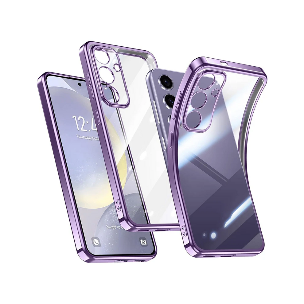 (, A53 5G) Plating Silicone Soft Tpu Case For Samsung Galaxy Purple 931288528071