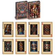 ASVP Shop Trump Playing Cards - Family & Allies - Premium Collectors Deck Featuring Donald Trump  Melania  Ivanka  Elon Musk  J.D. Vance & The Jokers