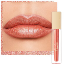 Oulac Orange Lip Gloss Metallic Shine Lipstick for Women Long Lasting Waterproof High Impact Lip Color Smooth Aslo for Eyeshadow 3D Metallic F