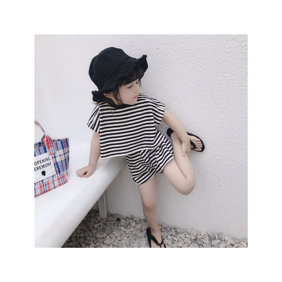 (StyleC, 90) Summer Outfit Elegant For Girls With Stylish Floral Embroidered Cotton Top And Short Pants Set Perfect Everyday For Wear-image-OPC-PGF8PFN-NEW