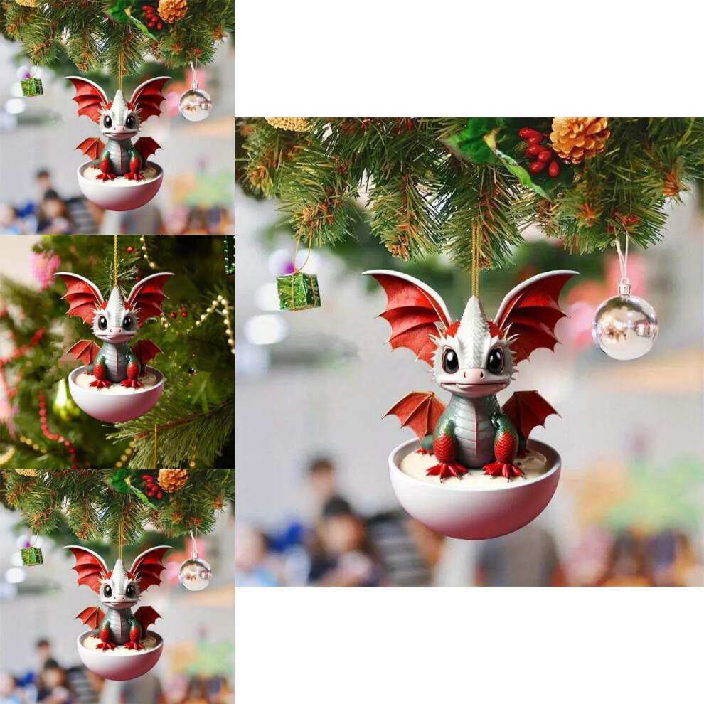Doublesided Delightful Acrylic Christmas Decoration For Creative Design Interior Car-image-OPC-PGF8YB5-NEW