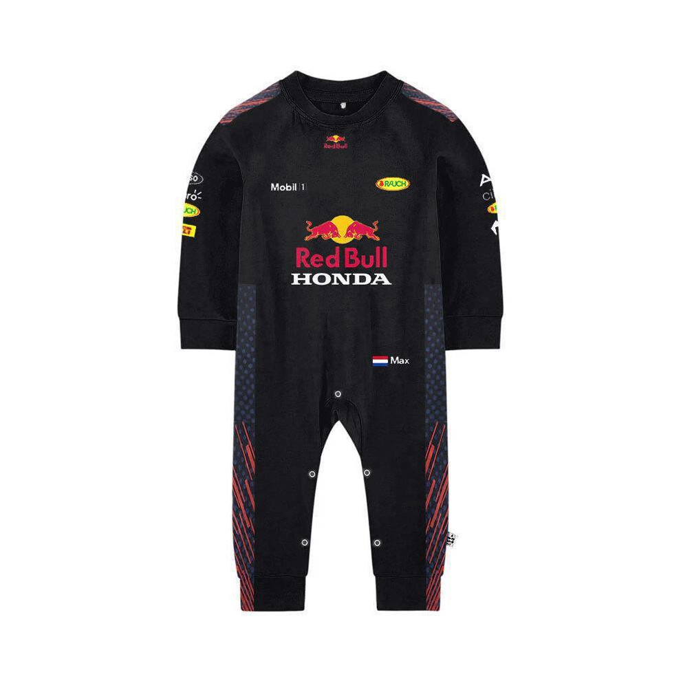 (LTY0054, 9M) F1 Racing Enthusiast Children's Crawling Costume Jumpsuit Multiple Styles