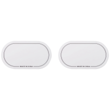 Bas Drum Patch, Drumkop Percussie Instrument Accessoires, Bas Patches Wit 10 X 18cm