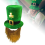 Ανδρικά . Patricks Day Green Shamrock Leprechaun καπέλο με στολισμό στολή και αξεσουάρ με μουστάκι 5