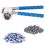 Περιλαμβάνονται 13mm Flip Vial Crimper, 100 Pcs καπάκια και ελαστικά πώματα 3