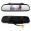 4,3 polegadas espelho retrovisor display carro hd tela lcd dvd câmera de ré acessórios 5